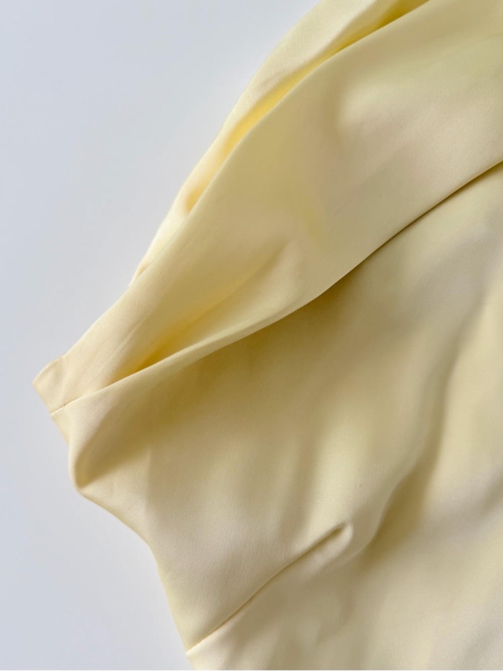 Runaway the label lemon one shoulder maxi dress side slit elegant size XS - Picture 8 of 11